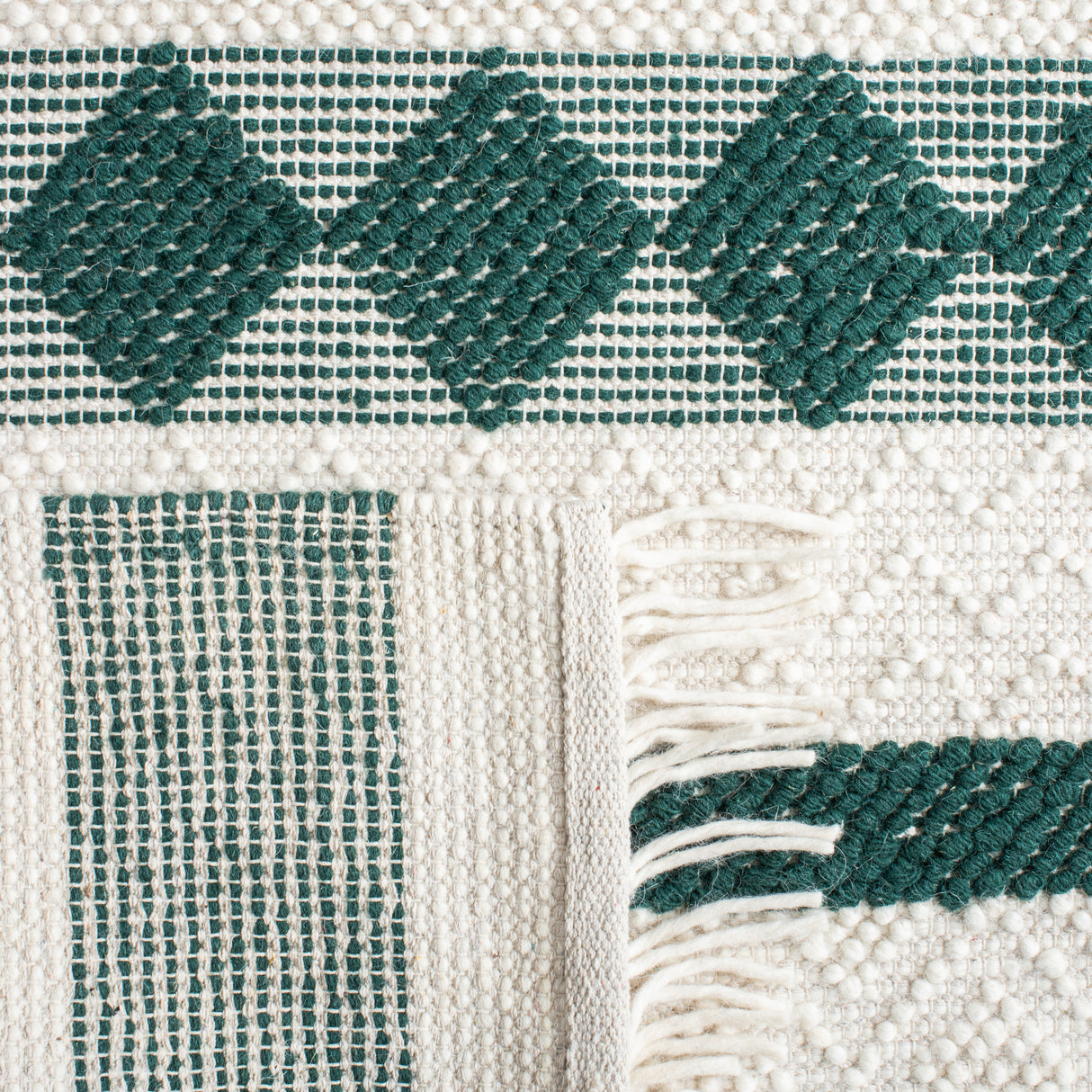 Safavieh Natura Nat851Y Ivory/Green Rugs.