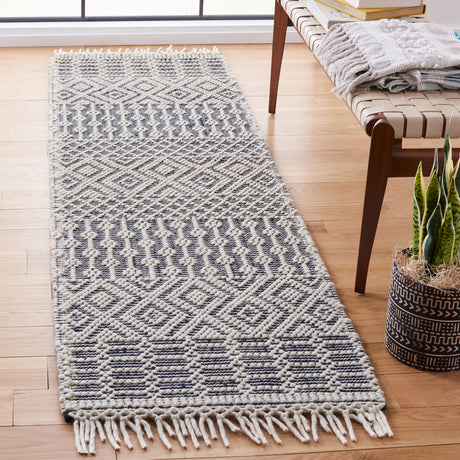 Safavieh Natura Nat852N Ivory/Navy Area Rug