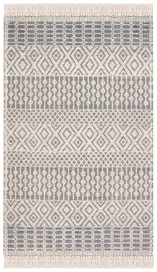 Safavieh Natura Nat852N Ivory/Navy Area Rug