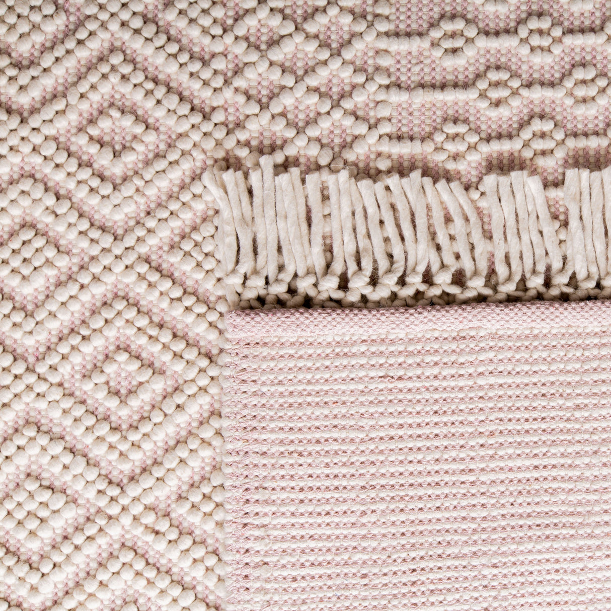 Safavieh Natura Nat852R Ivory/Pink Rug.