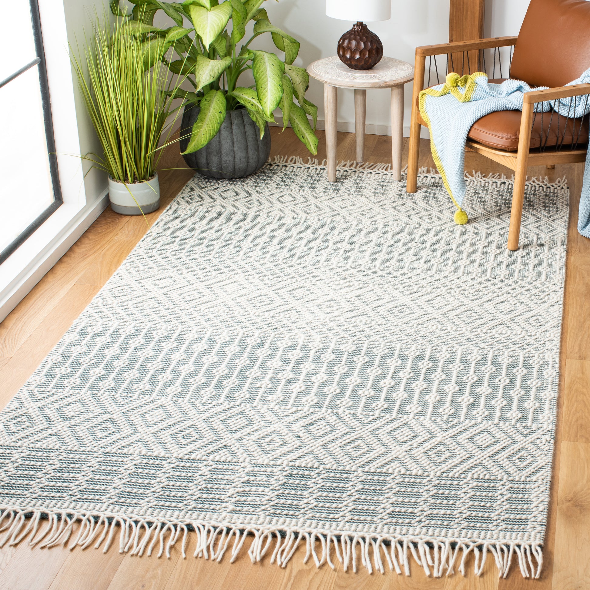 Safavieh Natura Nat852Y Green Area Rug