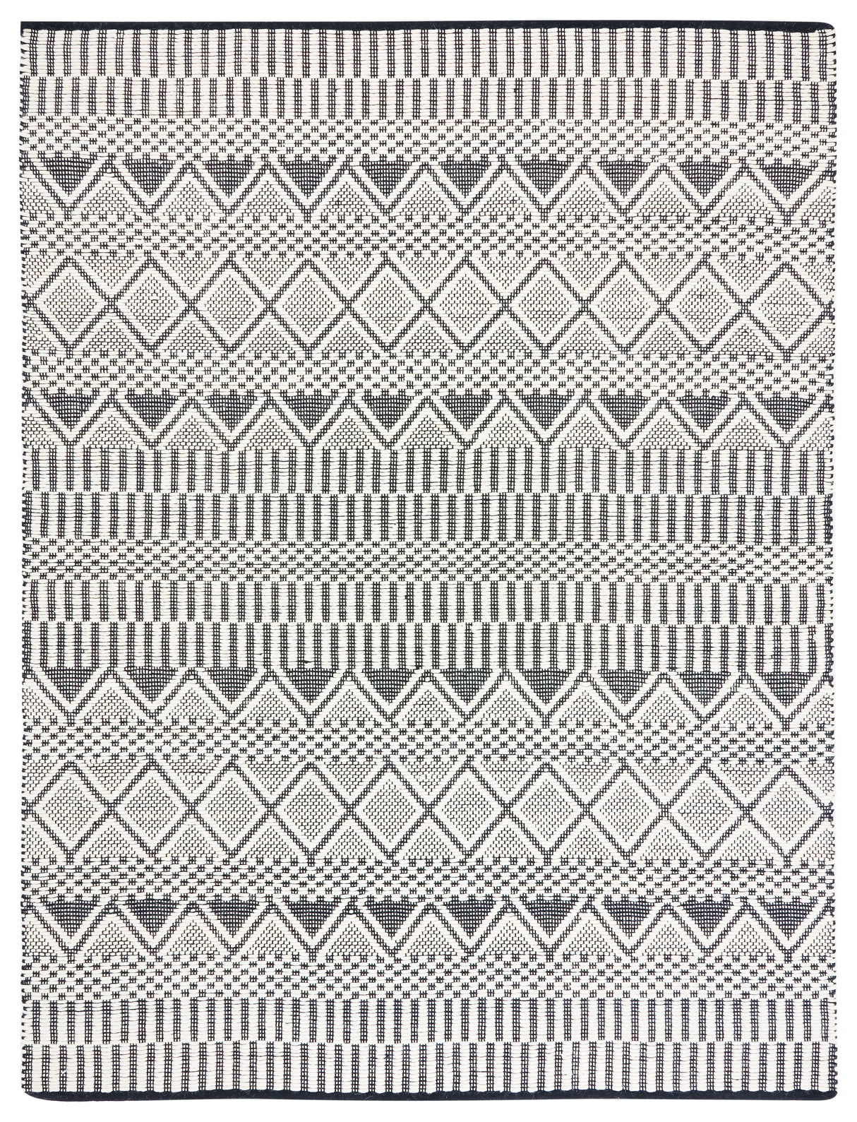Safavieh Natura Nat853A Ivory/Black Rugs.