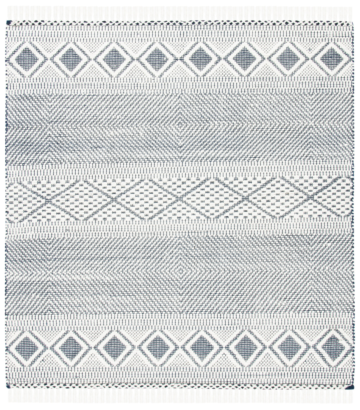 Safavieh Natura Nat856A Ivory/Navy Rugs.