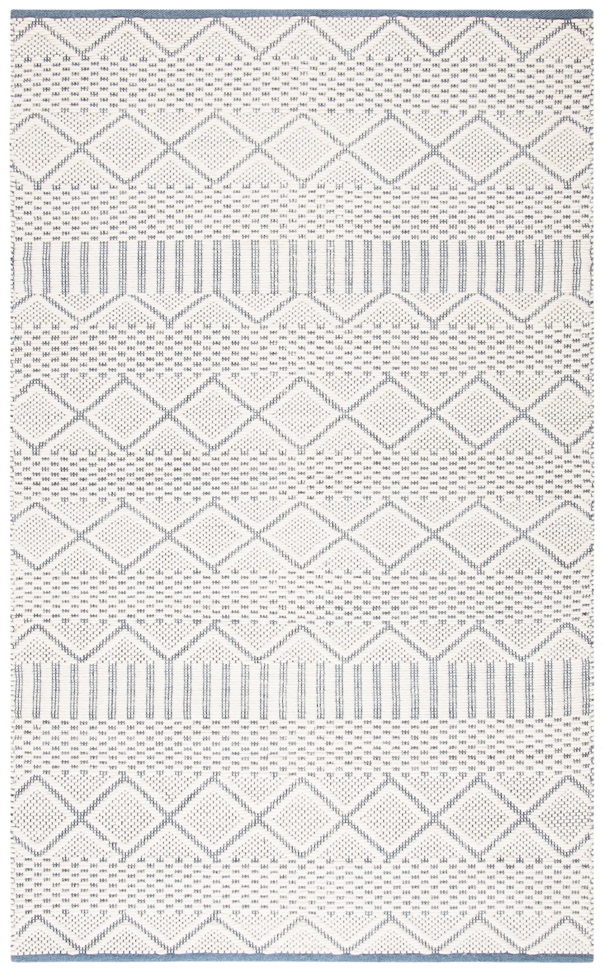 Safavieh Natura Nat857A Ivory/Blue Rugs.
