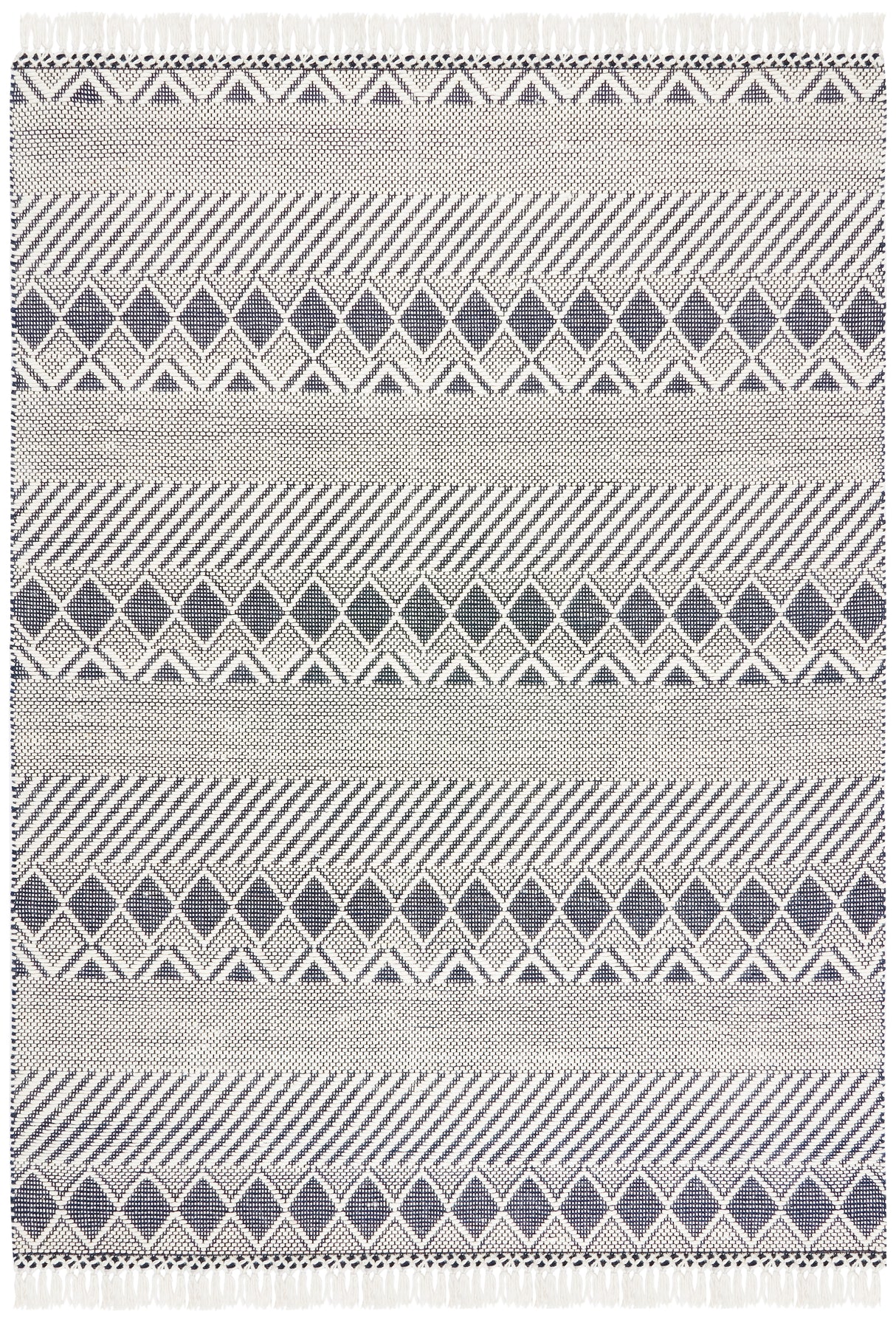 Safavieh Natura Nat858A Ivory/Charcoal Rugs.