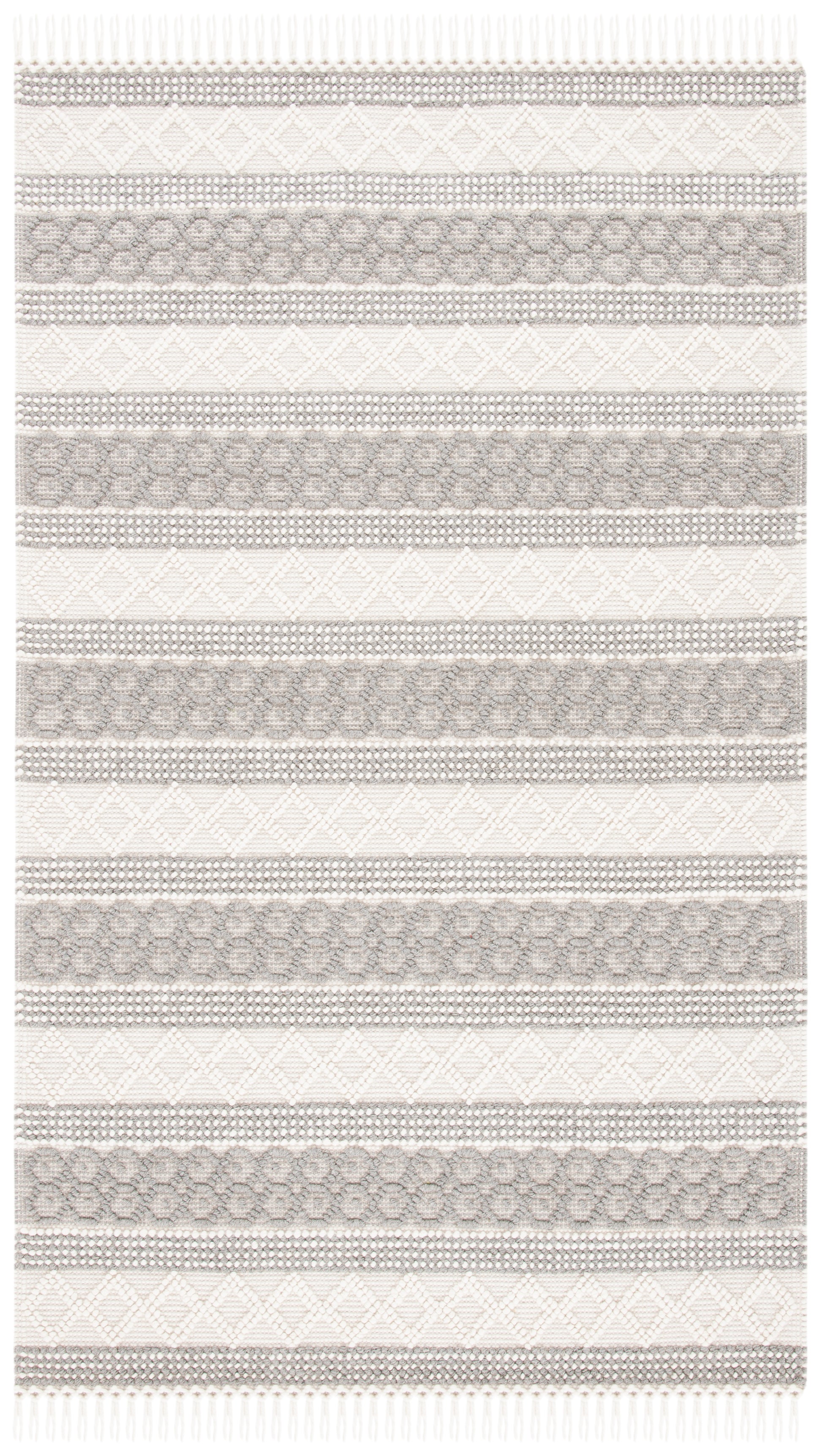 Safavieh Natura Nat859A Ivory/Grey Area Rug