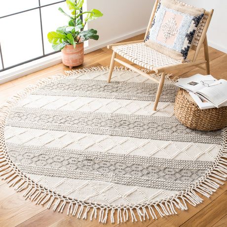 Safavieh Natura Nat859A Ivory/Grey Area Rug