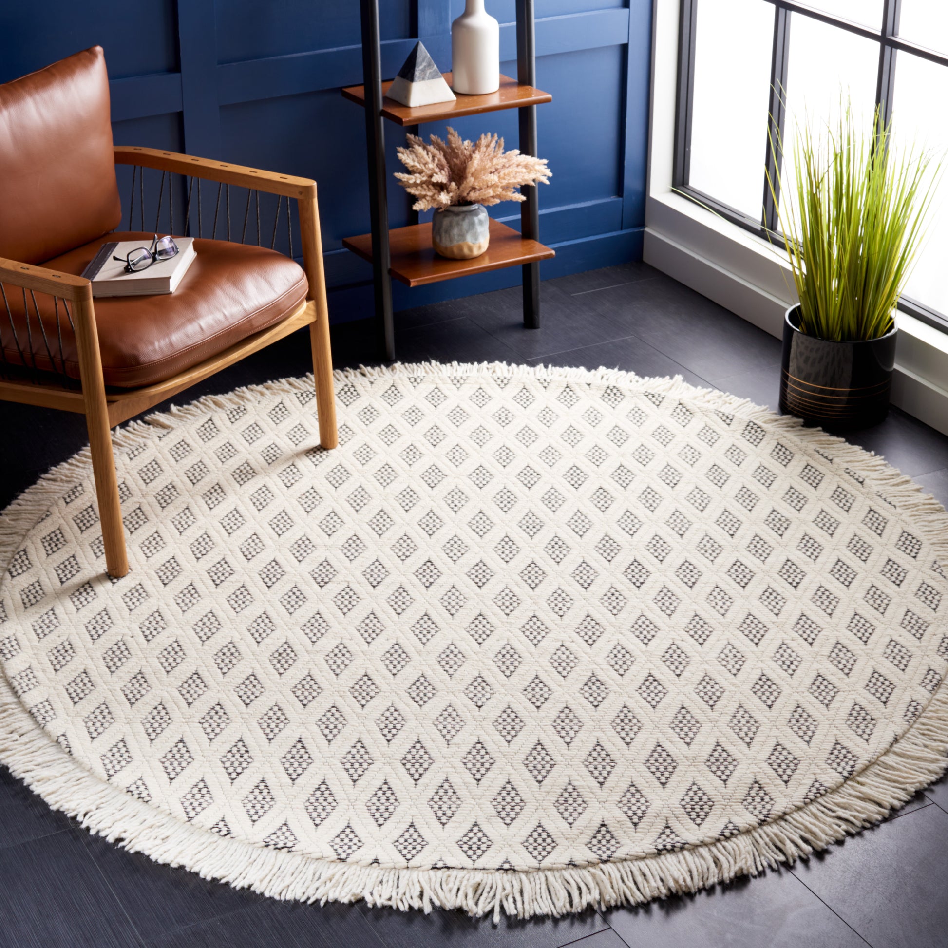 Safavieh Natura Nat865Z Ivory/Black Area Rug