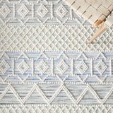 Safavieh Natura Nat875L Ivory/Light Blue Rug.