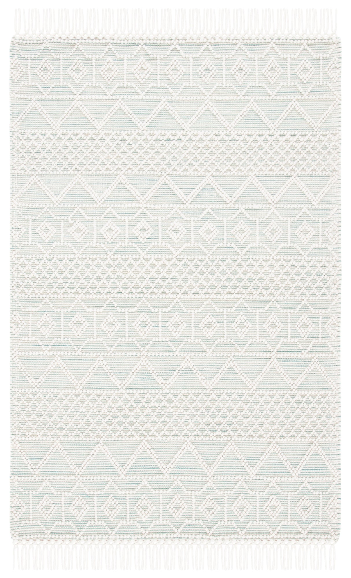 Safavieh Natura Nat875Y Ivory/Light Green Rug.