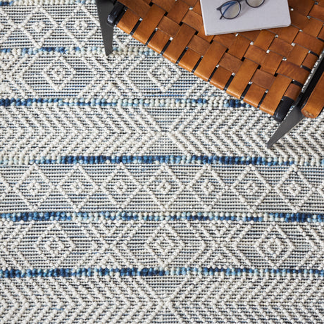 Safavieh Natura Nat876M Ivory/Blue Rug.