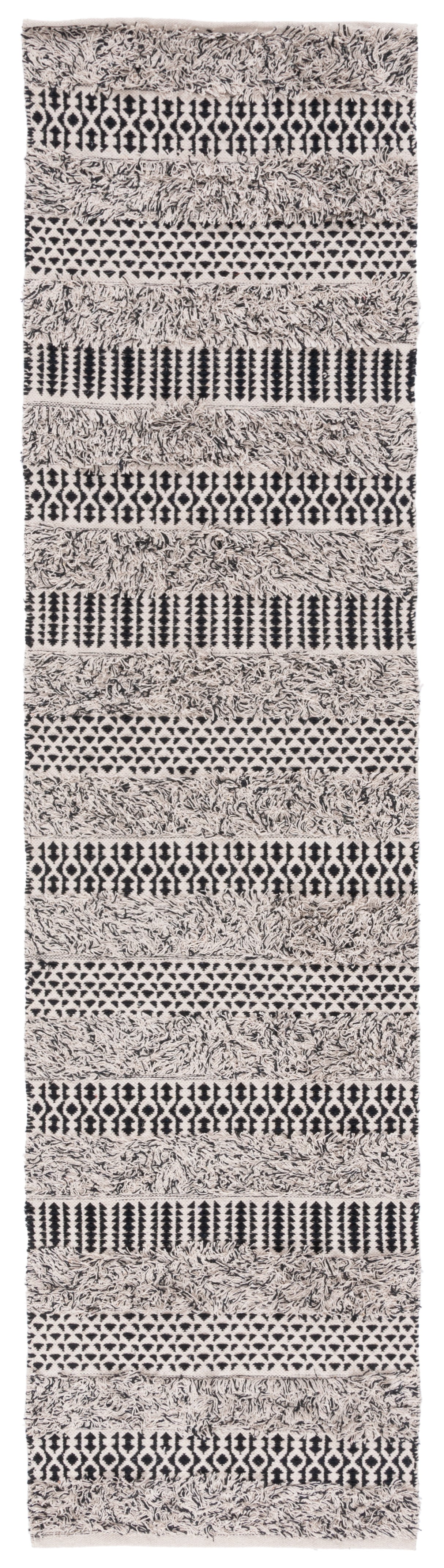 Safavieh Natura Nat926Z Black/Ivory Rug.