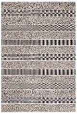 Safavieh Natura Nat926Z Black/Ivory Rug.