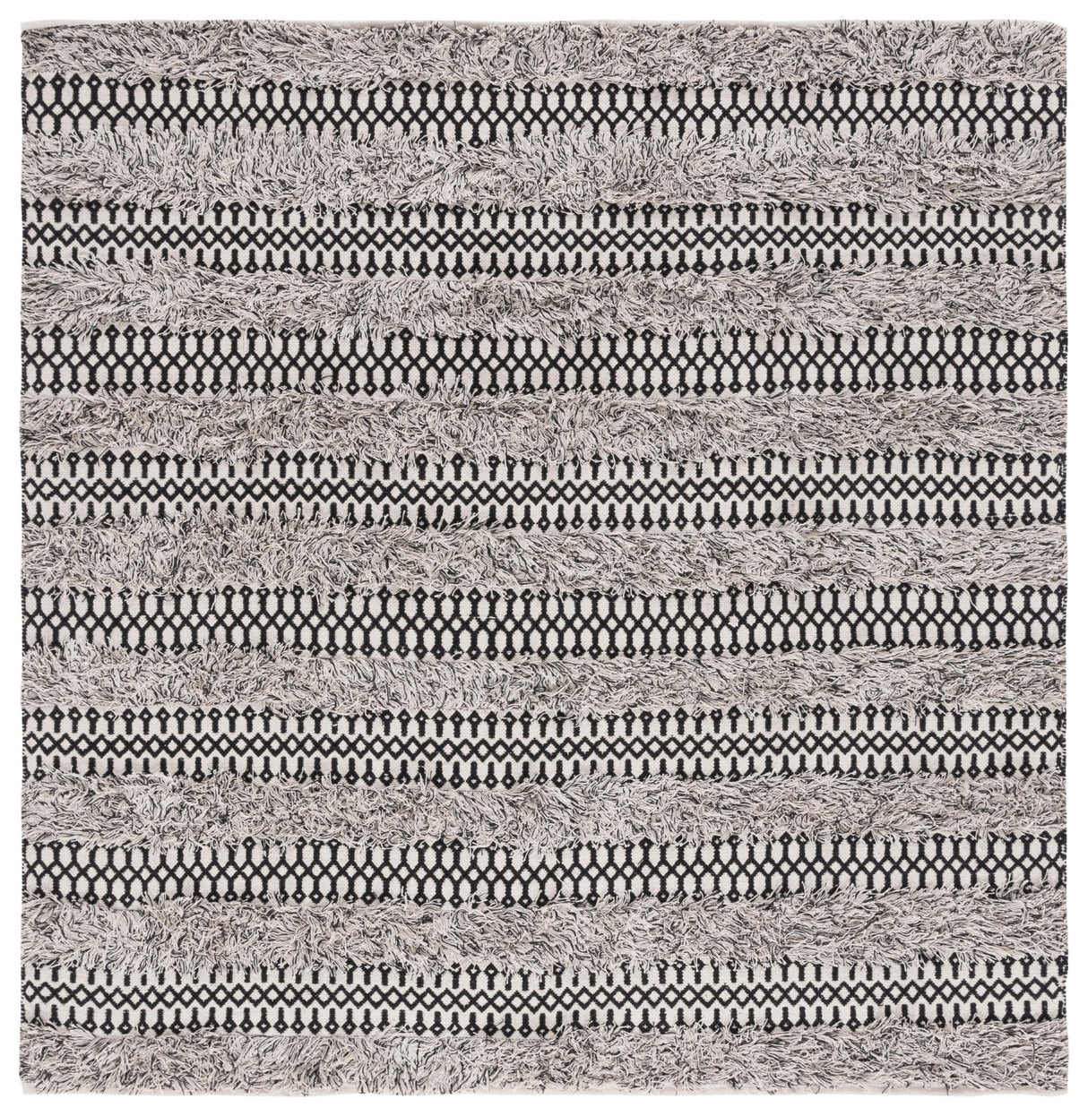 Safavieh Natura Nat927Z Black/Ivory Rug.