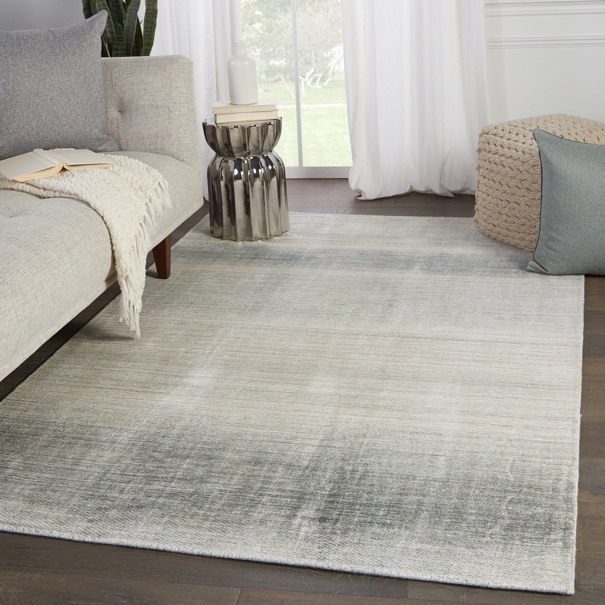 Jaipur Newport By Barclay Butera Bayshores Nbb03 Gray/Beige Area Rug