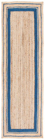 Safavieh Natural Fiber Nf109N Navy/Natural Rugs.