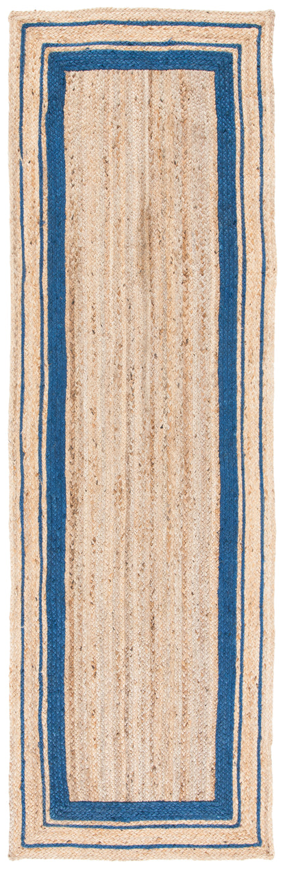 Safavieh Natural Fiber Nf109N Navy/Natural Area Rug