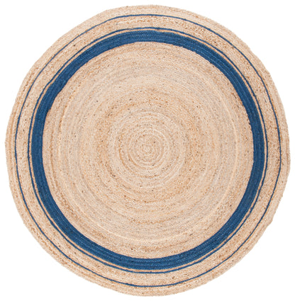 Safavieh Natural Fiber Nf109N Navy/Natural Area Rug