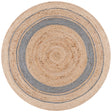 Safavieh Natural Fiber Nf120G Silver/Natural Rugs.