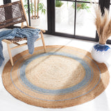 Safavieh Natural Fiber Nf120G Silver/Natural Rugs.