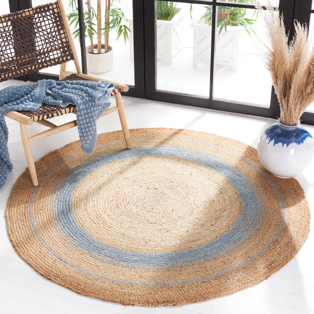 Safavieh Natural Fiber Nf120G Silver/Natural Rugs.