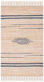 Safavieh Natural Fiber Nf121N Navy/Natural Rugs.