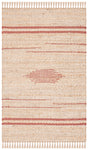 Safavieh Natural Fiber Nf121P Rust/Natural Area Rug