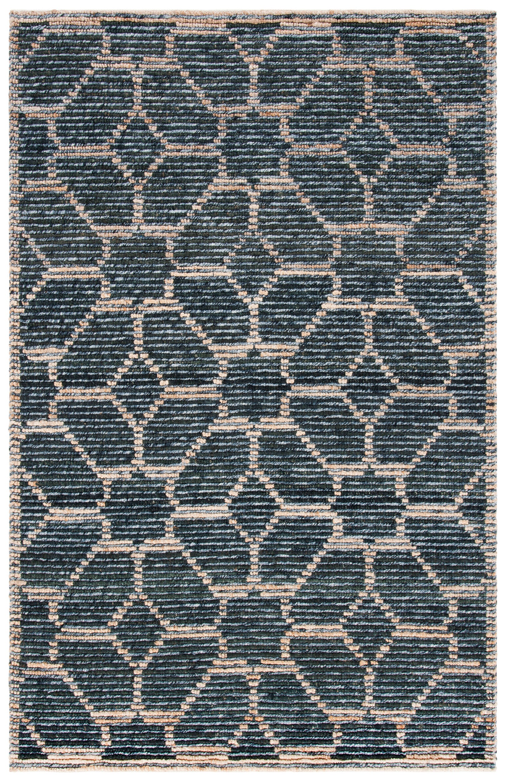 Safavieh Natural Fiber Nf218H Beige/Charcoal Area Rug