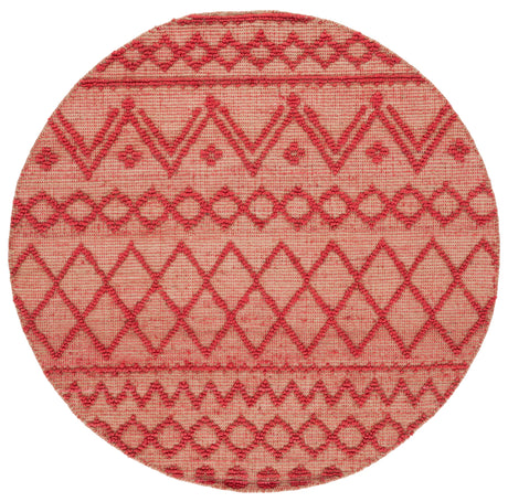 Safavieh Natural Fiber Nf219Q Red/Natural Rug.