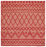 Safavieh Natural Fiber Nf219Q Red/Natural Rug.