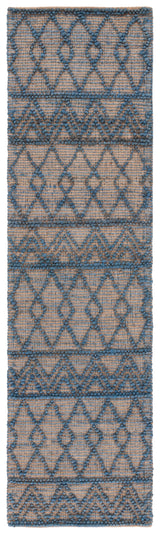 Safavieh Natural Fiber Nf221M Blue/Natural Rug.