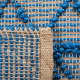 Safavieh Natural Fiber Nf221M Blue/Natural Rug.