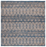 Safavieh Natural Fiber Nf221M Blue/Natural Rug.