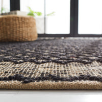 Safavieh Natural Fiber Nf222Z Black/Natural Area Rug