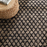 Safavieh Natural Fiber Nf222Z Black/Natural Rug.