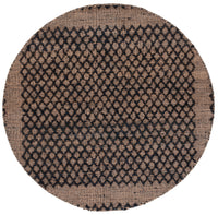 Safavieh Natural Fiber Nf222Z Black/Natural Area Rug