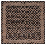 Safavieh Natural Fiber Nf222Z Black/Natural Rug.