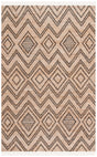 Safavieh Natural Fiber Nf223Z Black/Natural Rug.