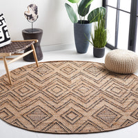 Safavieh Natural Fiber Nf223Z Black/Natural Area Rug