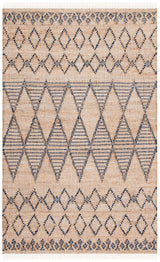 Safavieh Natural Fiber Nf224Z Black/Natural Rug.