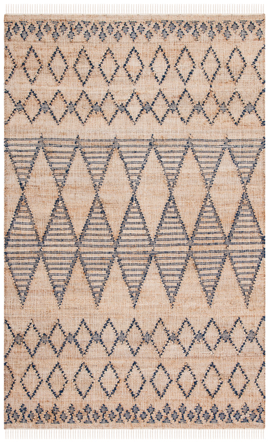 Safavieh Natural Fiber Nf224Z Black/Natural Area Rug