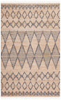 Safavieh Natural Fiber Nf224Z Black/Natural Rug.