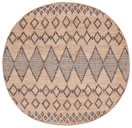 Safavieh Natural Fiber Nf224Z Black/Natural Rug.