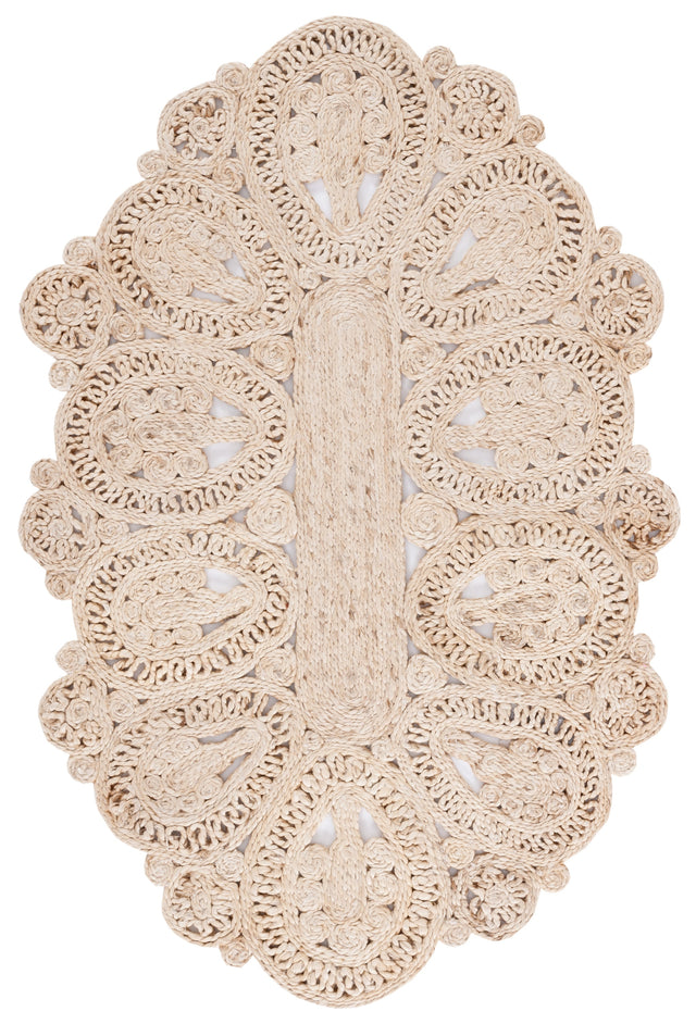 Safavieh Natural Fiber Nf360B Ivory Rugs.