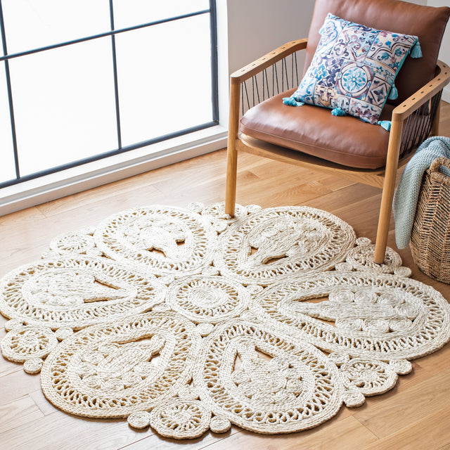 Safavieh Natural Fiber Nf360B Ivory Rugs.