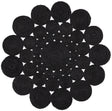 Safavieh Natural Fiber Nf363D Black Rugs.