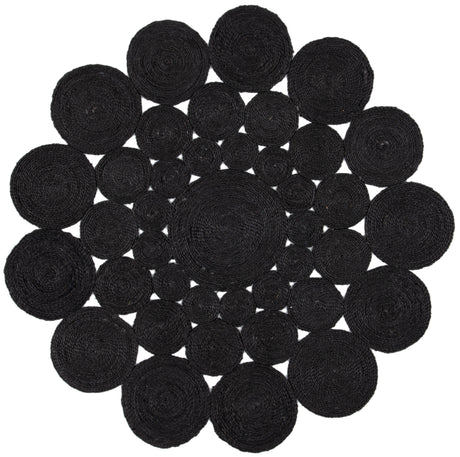 Safavieh Natural Fiber Nf363D Black Area Rug