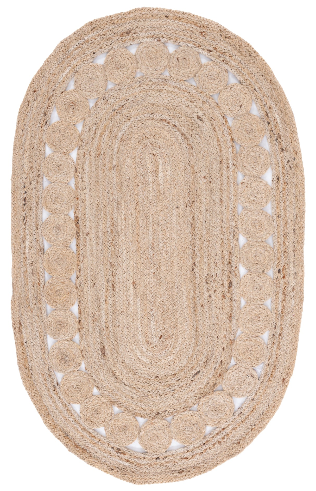 Safavieh Natural Fiber Nf364B Ivory Rug.