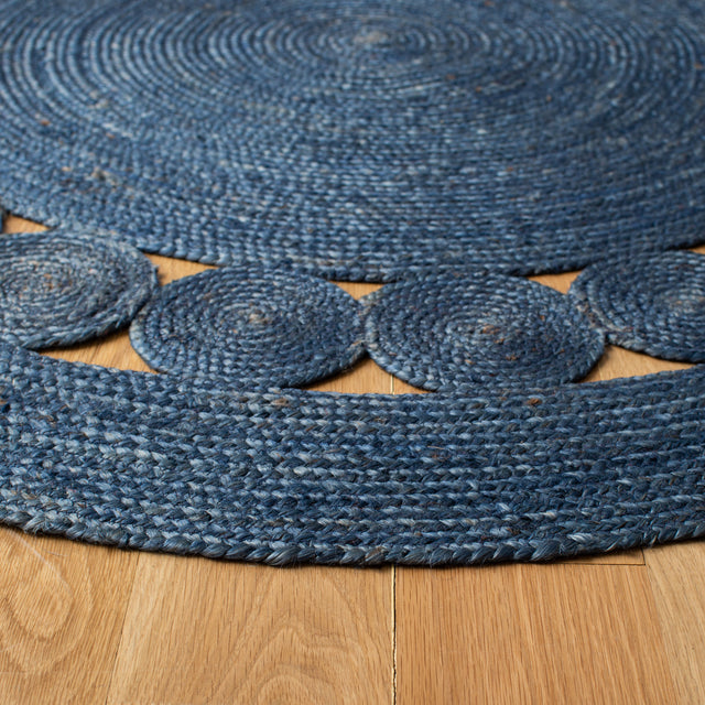 Safavieh Natural Fiber Nf364N Navy Rugs.