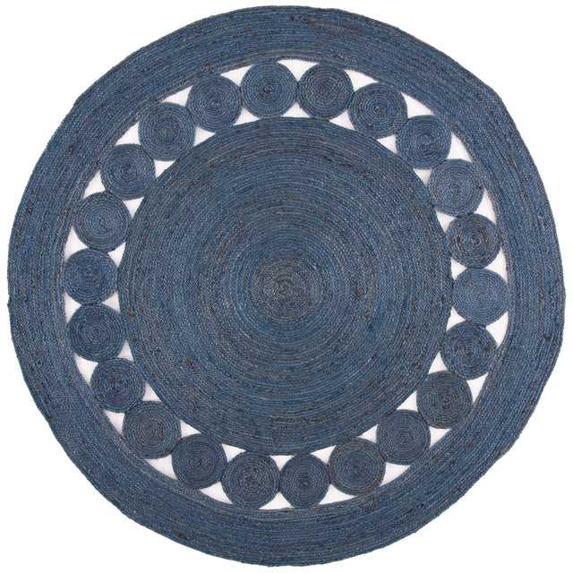 Safavieh Natural Fiber Nf364N Navy Rugs.